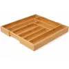 Wkład do szuflady na sztućce bambusowy rozsuwany 45x32-45cm